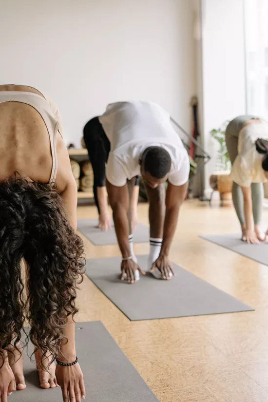 Clase de yoga